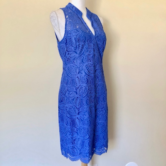 Lilly Pulitzer Alexa Shift Dress Beckon Blue - Picture 4 of 7